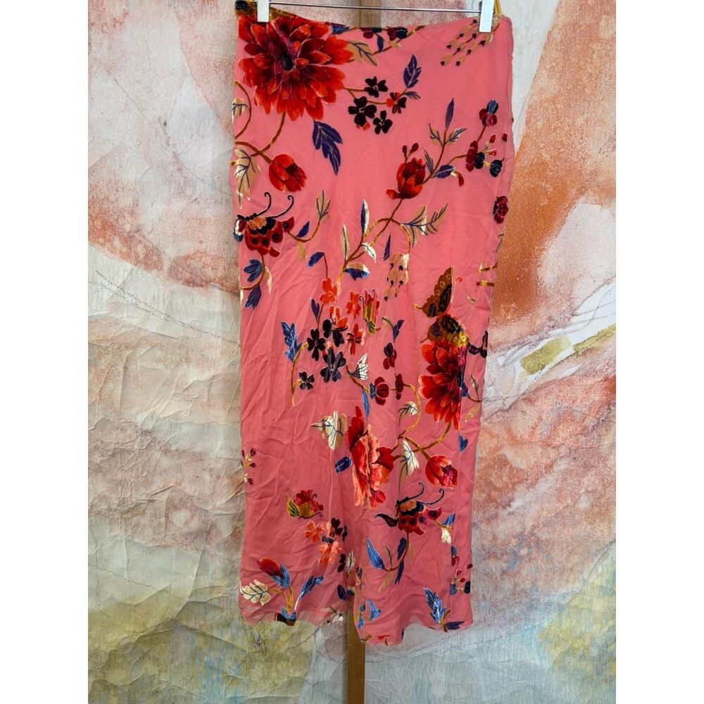 Free People Secret Garden Midi Skirt $198 - Picture 4 of 6